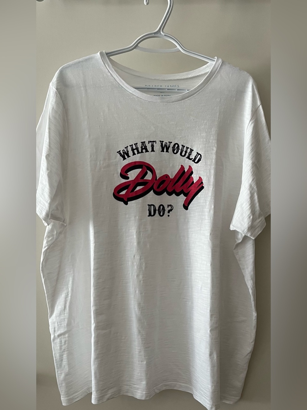 Draper James “What Would Dolly Do?” t-shirt, size 2X